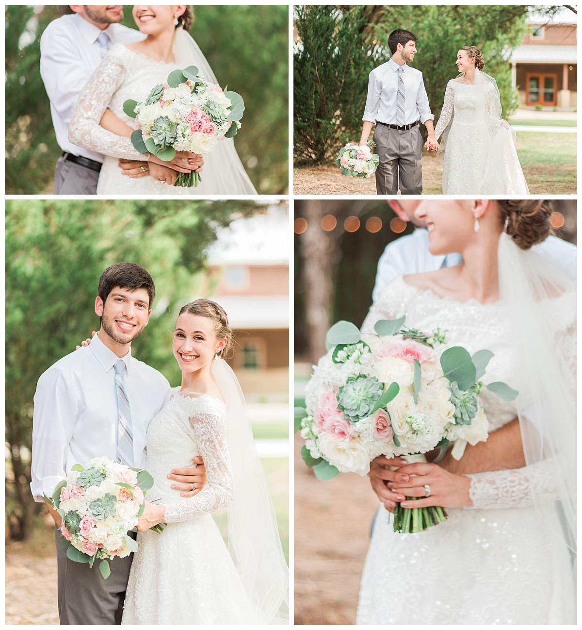 Tara Barnes Photograpy, Dallas Wedding, traditional Wedding, Dallas reception, Hidden Creek Wedding, Spring Wedding, summer Wedding, Wedding Flowers, blush flowers, A & L Floral Design, silver dollar eucalyptus