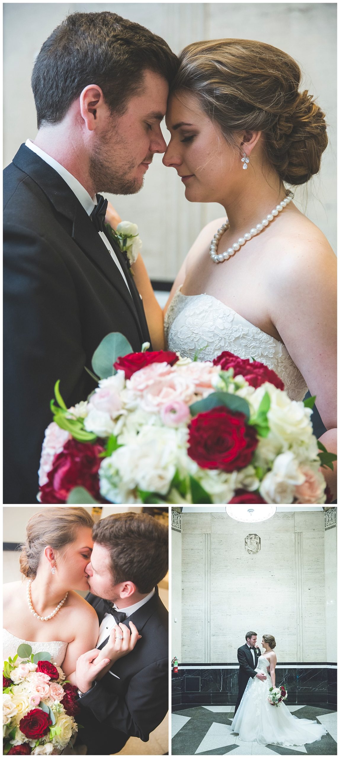 Dallas Wedding, Plano Wedding, Frisco Wedding, The Carlisle Room, Winter Wedding, Spring Wedding, Wedding Flowers, red and green flowers, traditional wedding Flowers,  A  & L Floral Design