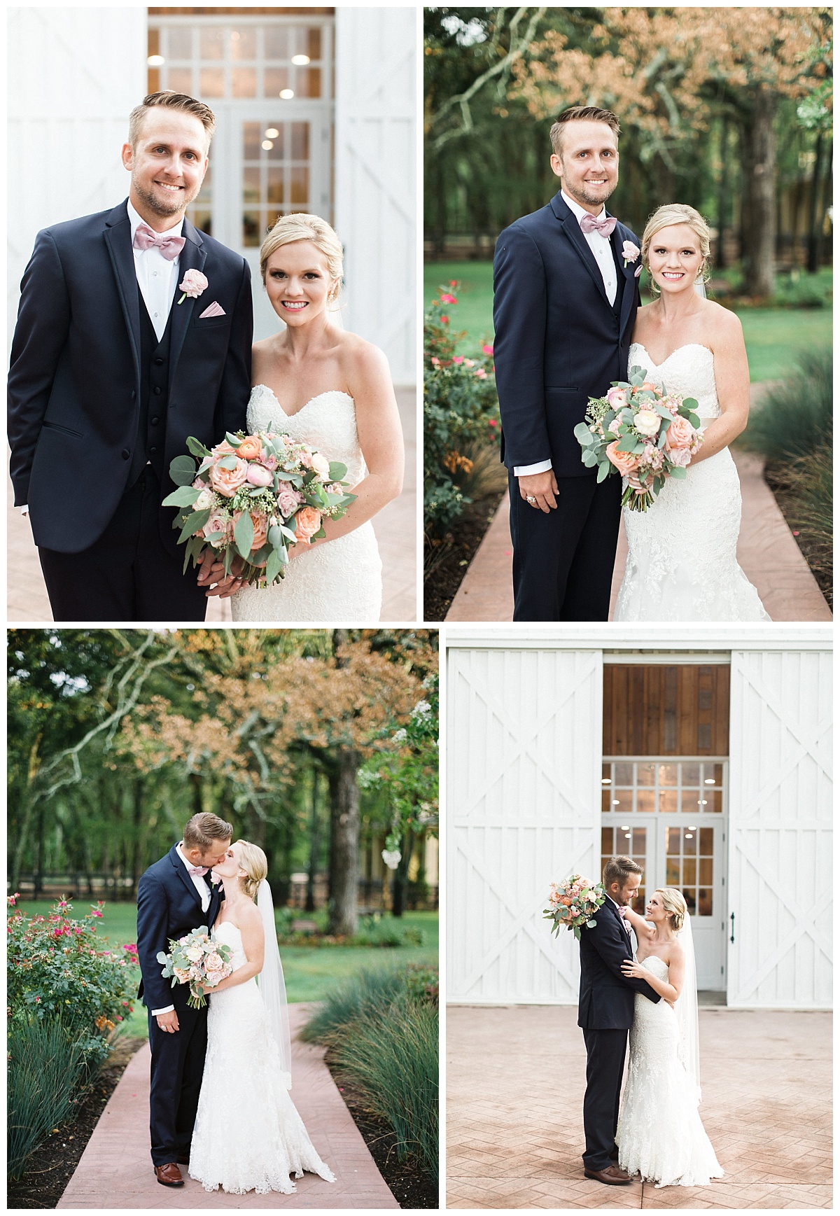 White Sparrow Barn Wedding, Plano Wedding, Dallas Wedding, Rockwall Wedding, Summer Wedding, Spring Wedding, Wedding Flowers, Pastel flowers, traditional wedding Flowers,  A & L Floral Design