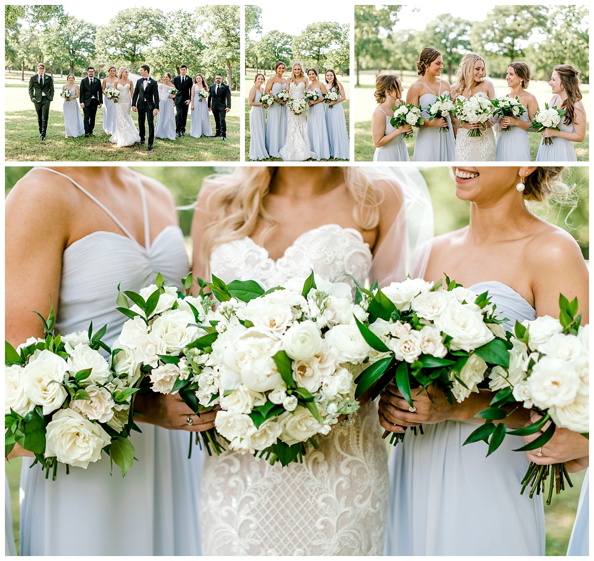 Thompson Photography, Dallas Wedding, Plano Wedding, Frisco Wedding, The Grove Wedding, Summer Wedding, Spring Wedding, Wedding Flowers, white and green flowers, traditional wedding Flowers,  A  & L Floral Design